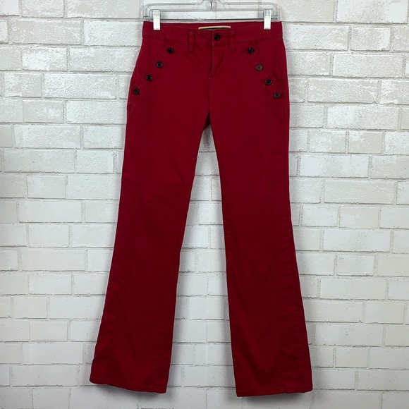 Anthropologie Pants - Anthropologie Sailor Chino Bootcut Pants Q2219